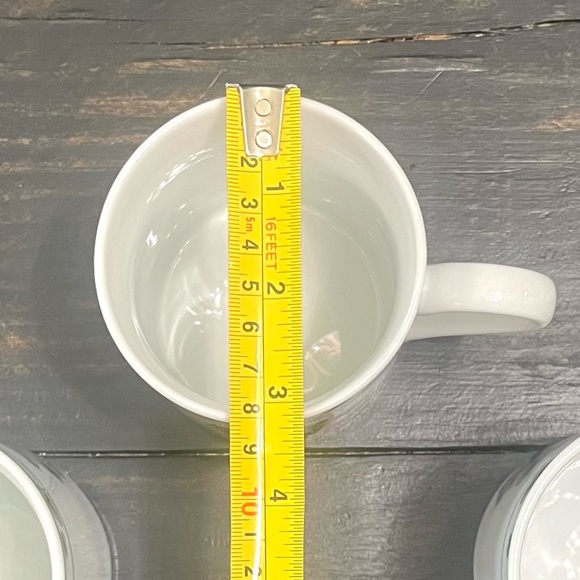 I. Godinger & Co Wine Cheese Fruit Bread Crackers Vines Cup Mug Set Of 3 - Picture 12 of 13